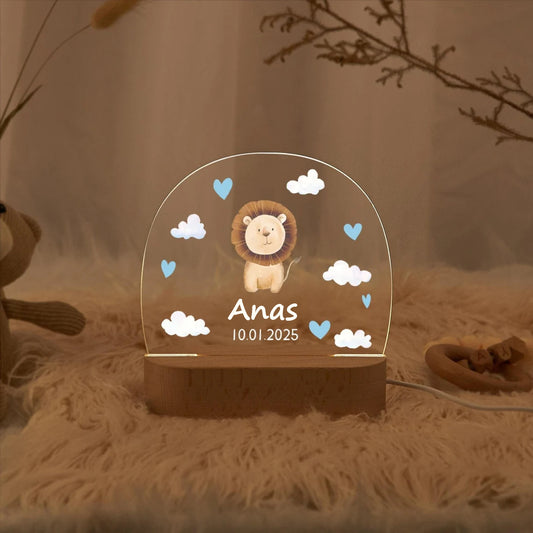 Lampe Lion personnalisée