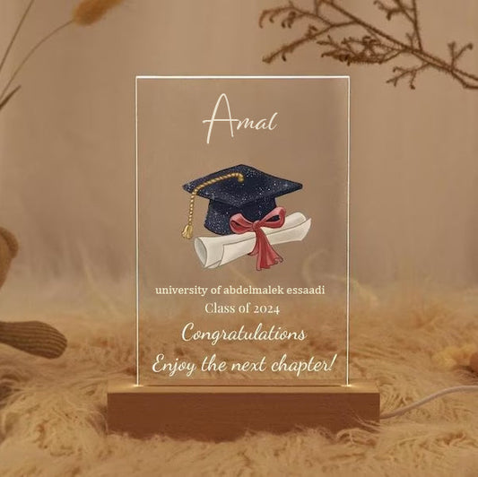 Lampe Graduation personnalisée