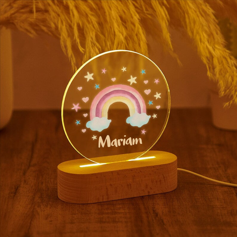 Lampe mini stars personnalisée