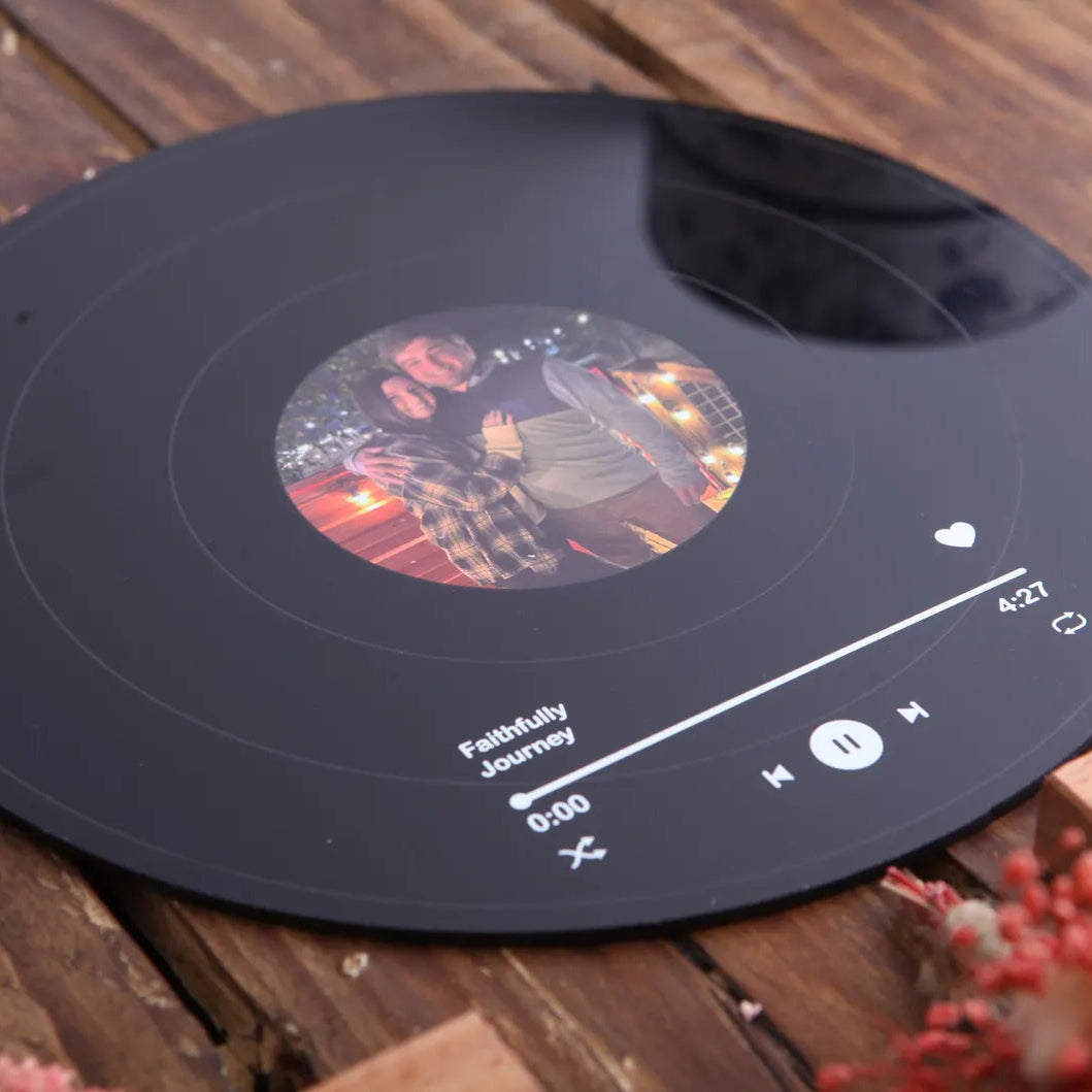 Disc spotify (photo personnalisée)