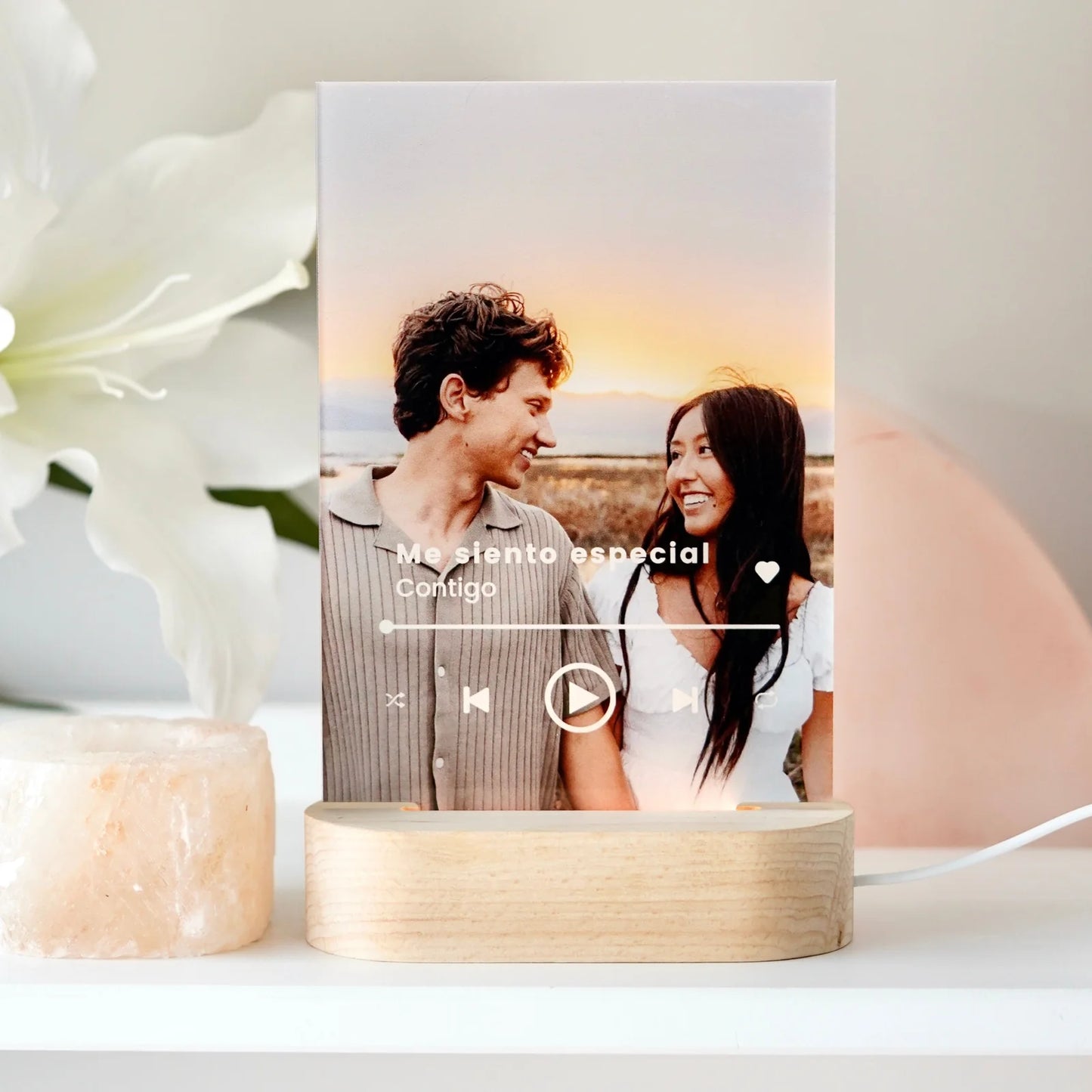 Lampe song (photo personnalisée)