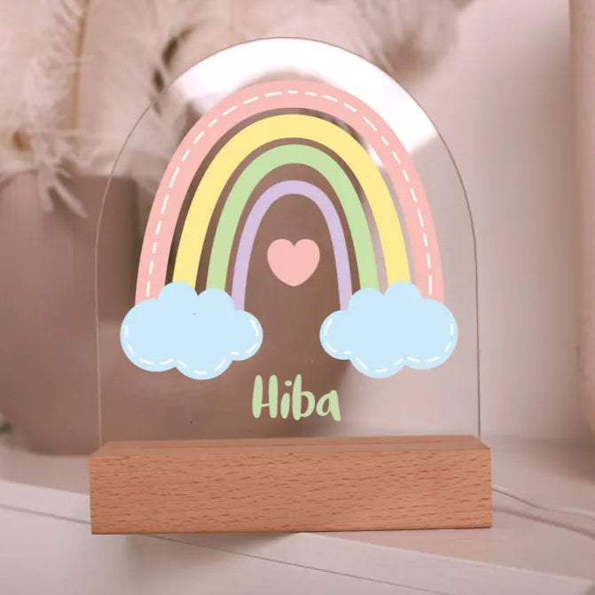 Lampe rainbow personnalisée