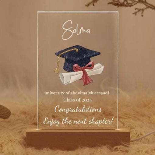 Lampe Graduation personnalisée