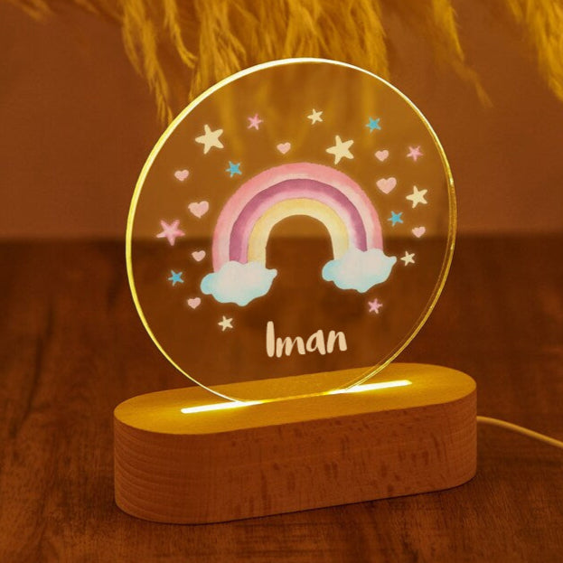 Lampe mini stars personnalisée