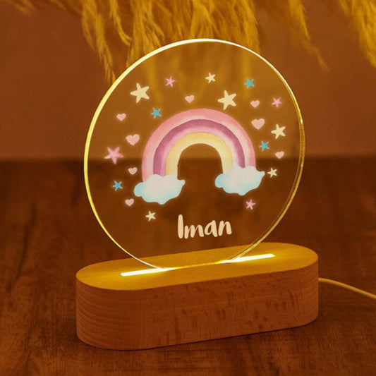 Lampe mini stars personnalisée