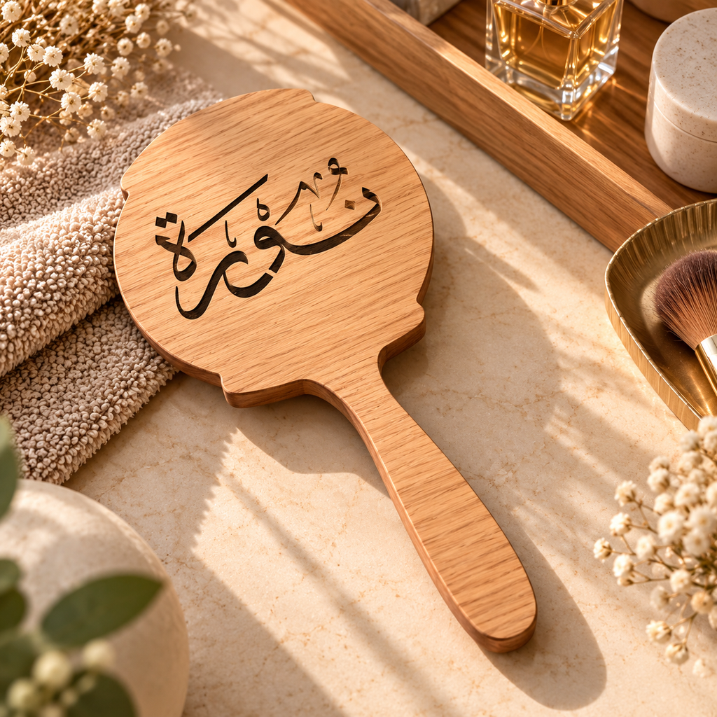 Miroir Personnalisé en Bois
