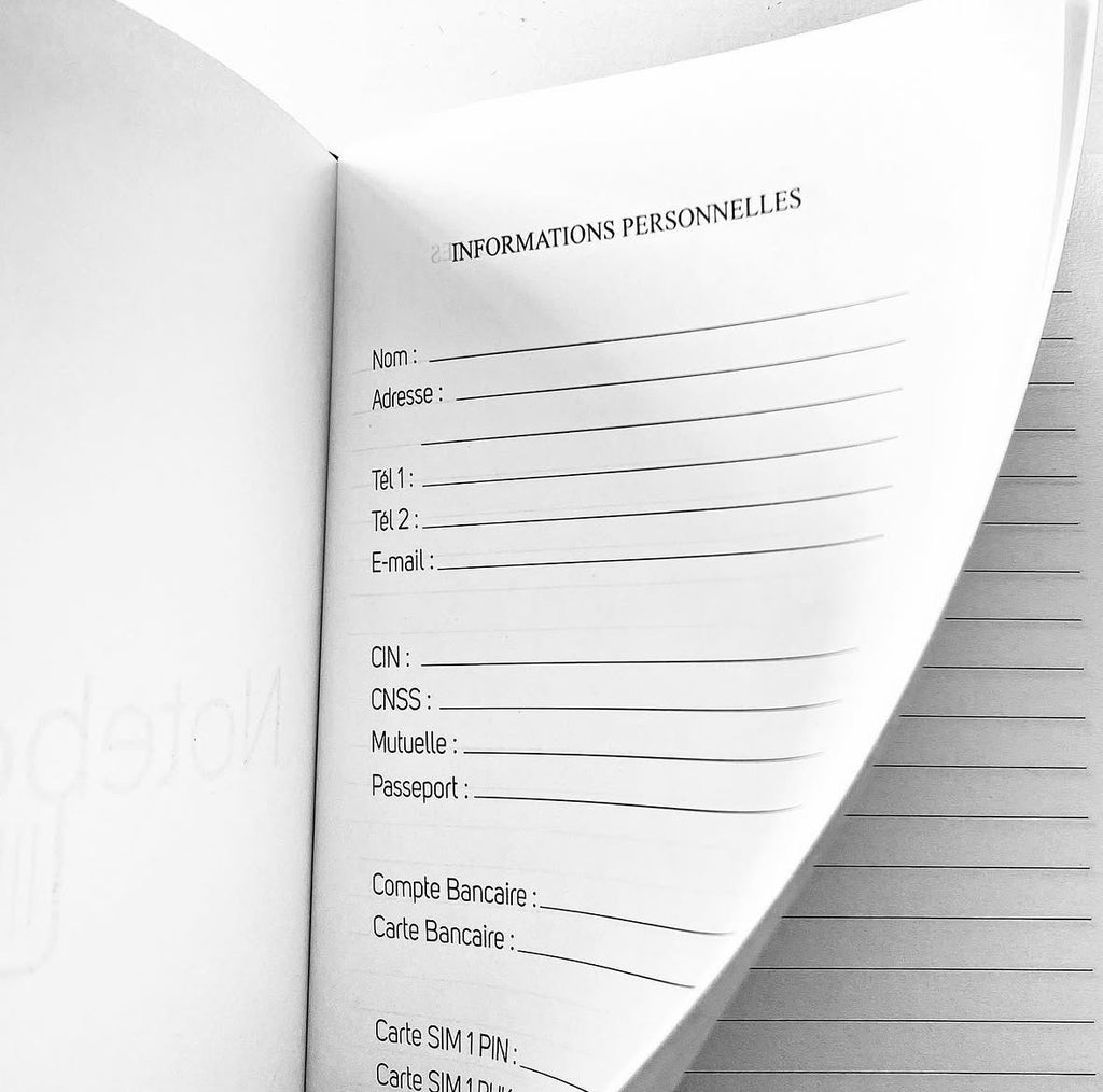 Notebook personnalisé