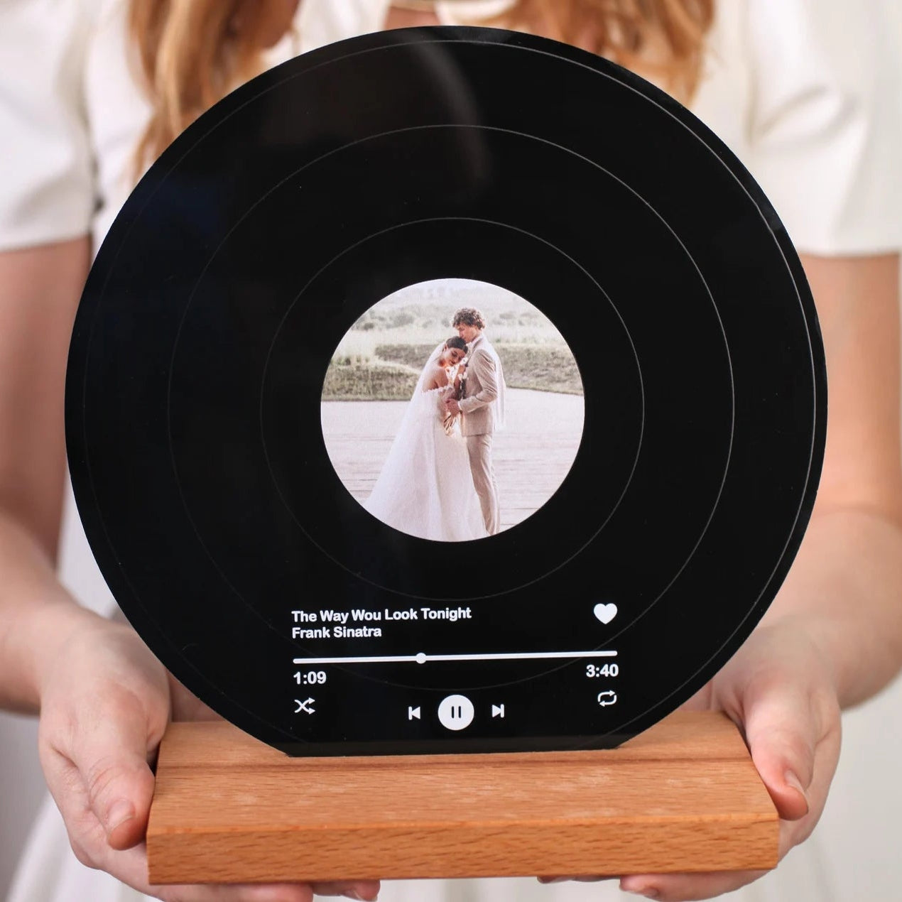 Disc spotify (photo personnalisée)