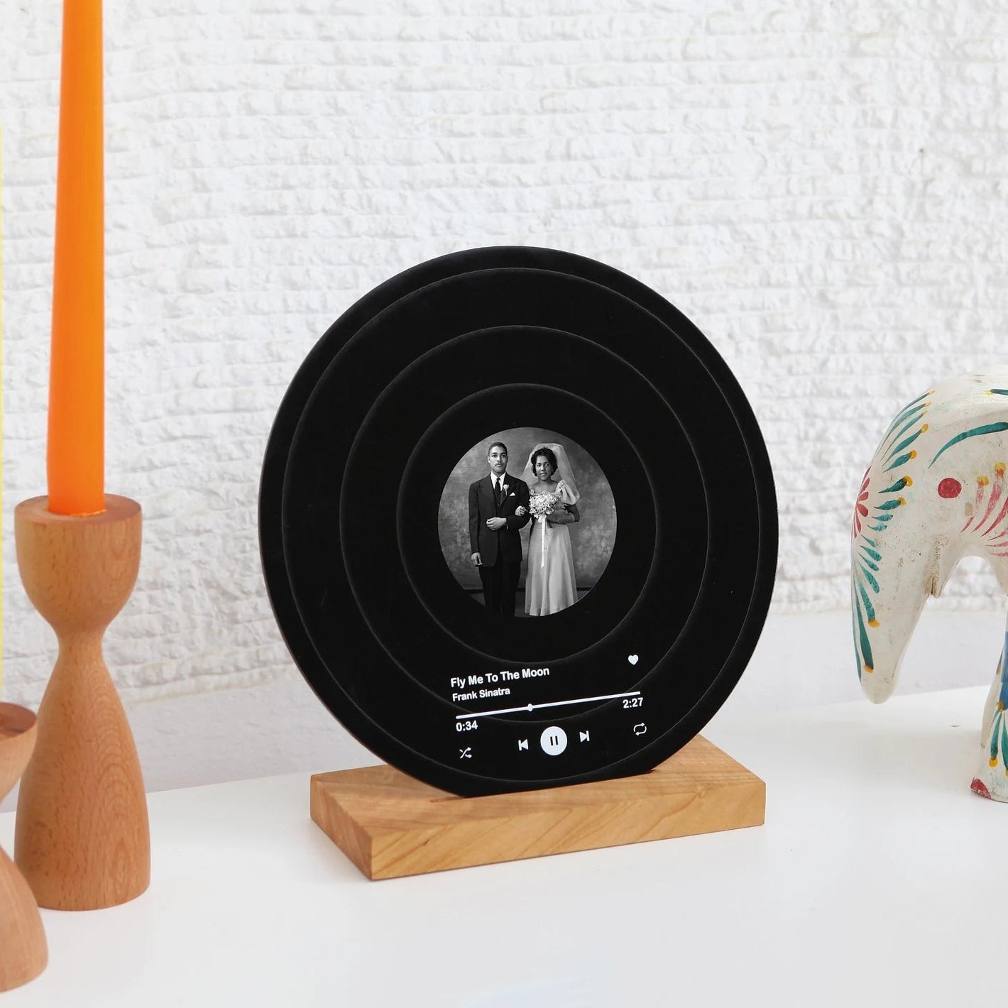 Disc spotify (photo personnalisée)