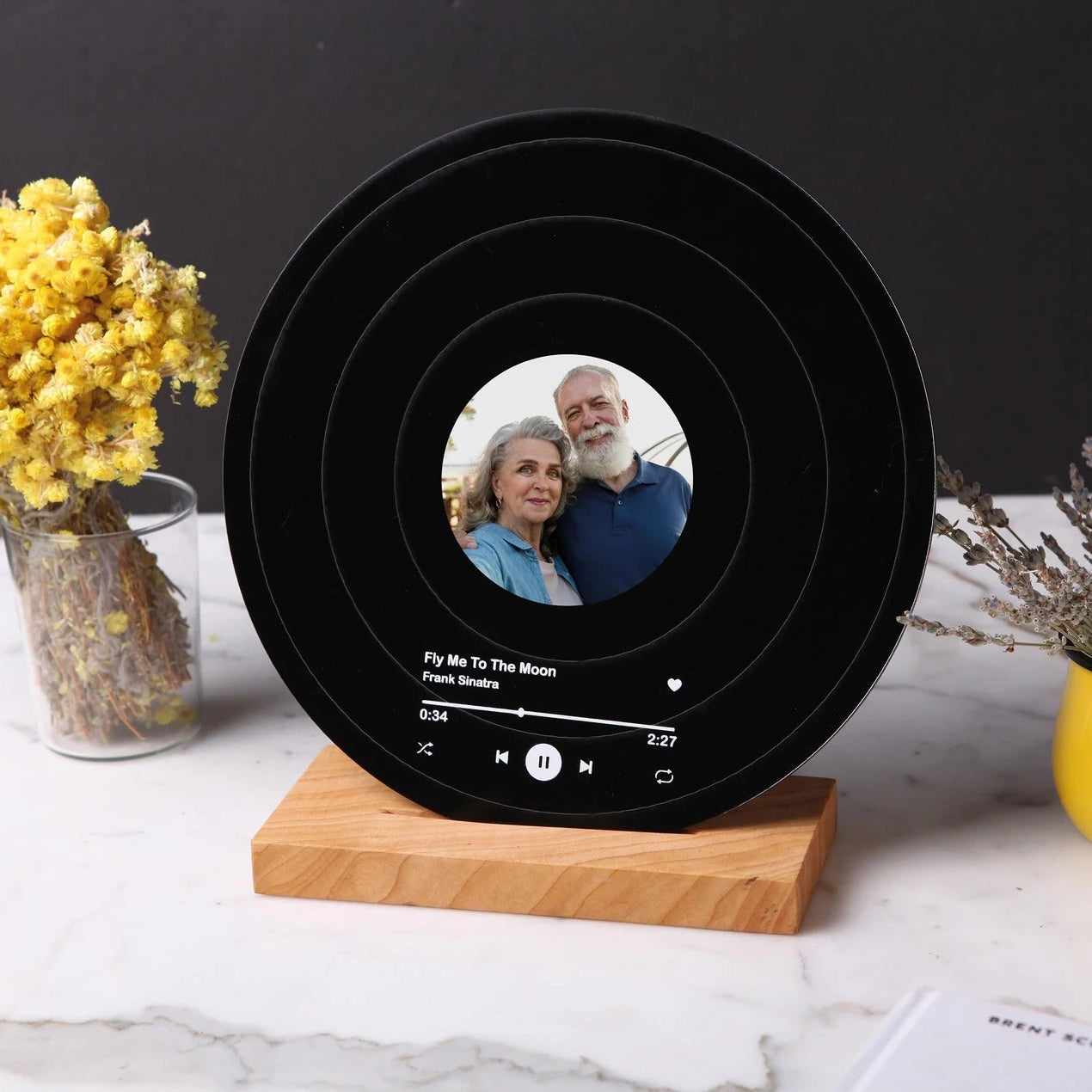 Disc spotify (photo personnalisée)