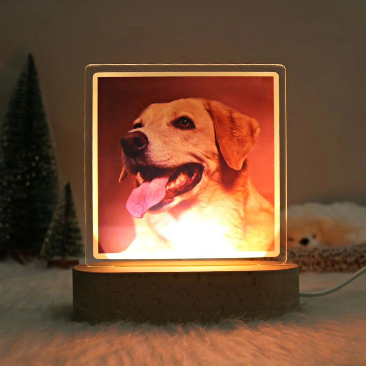 Lampe simple photo (personnalisée)