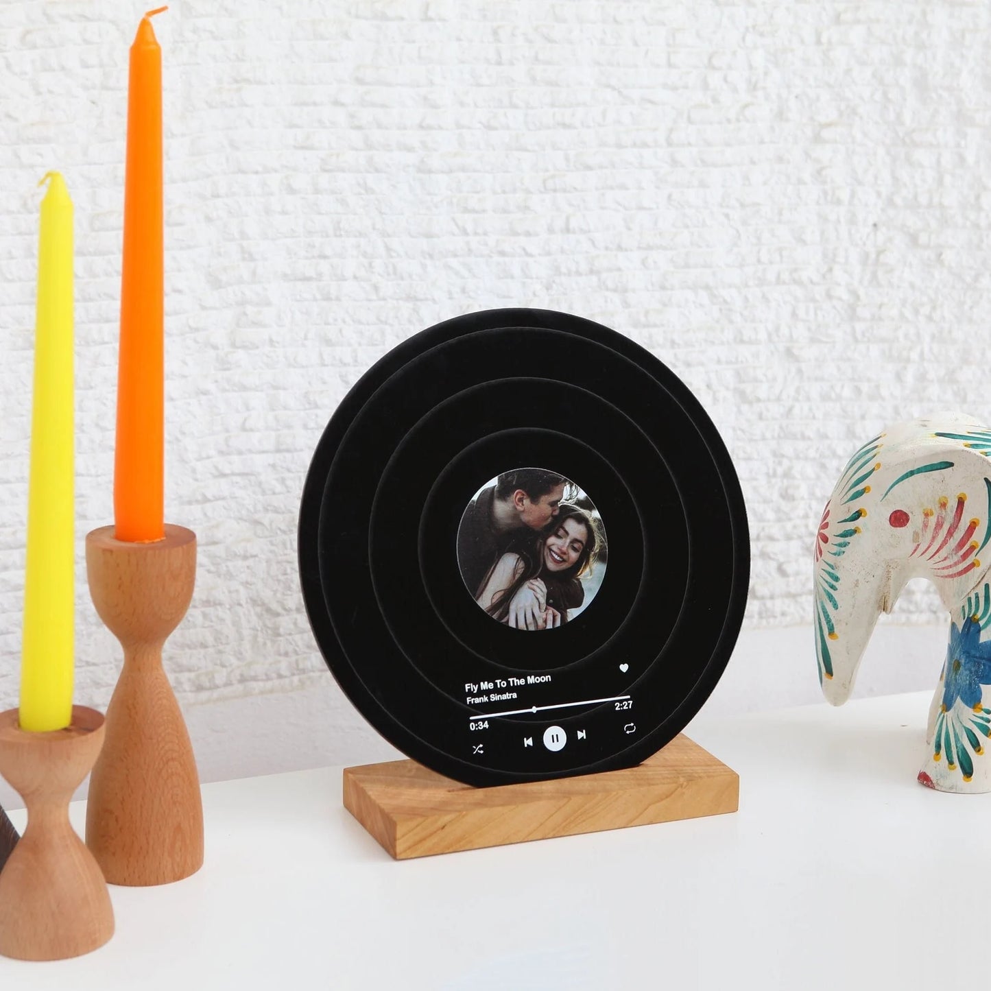 Disc spotify (photo personnalisée)