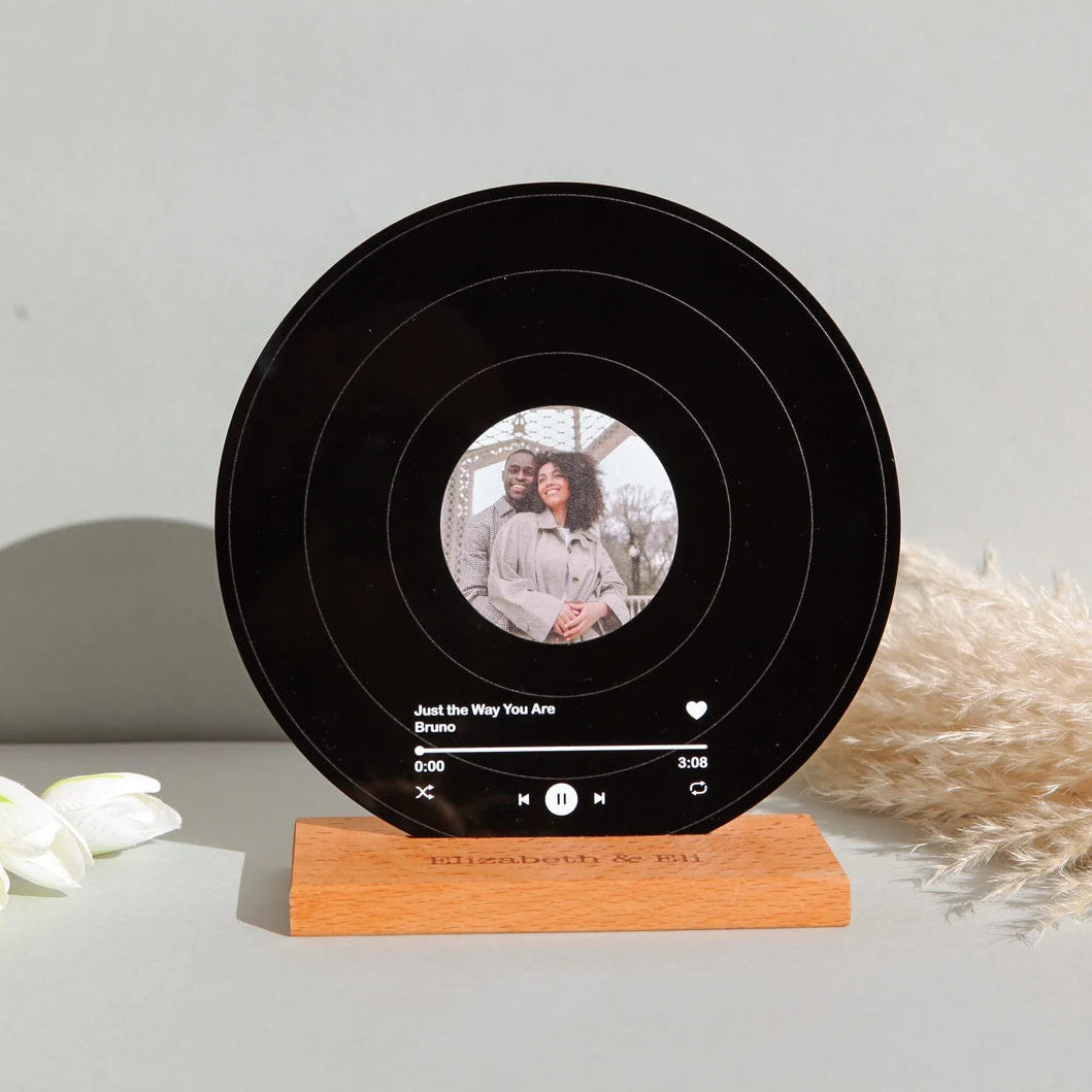 Disc spotify (photo personnalisée)