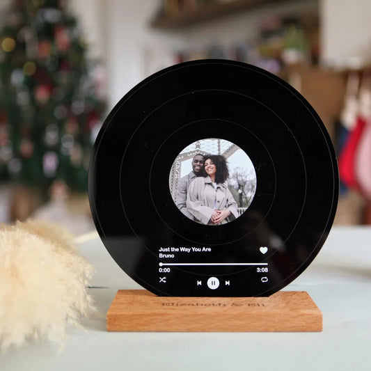 Disc spotify (photo personnalisée)