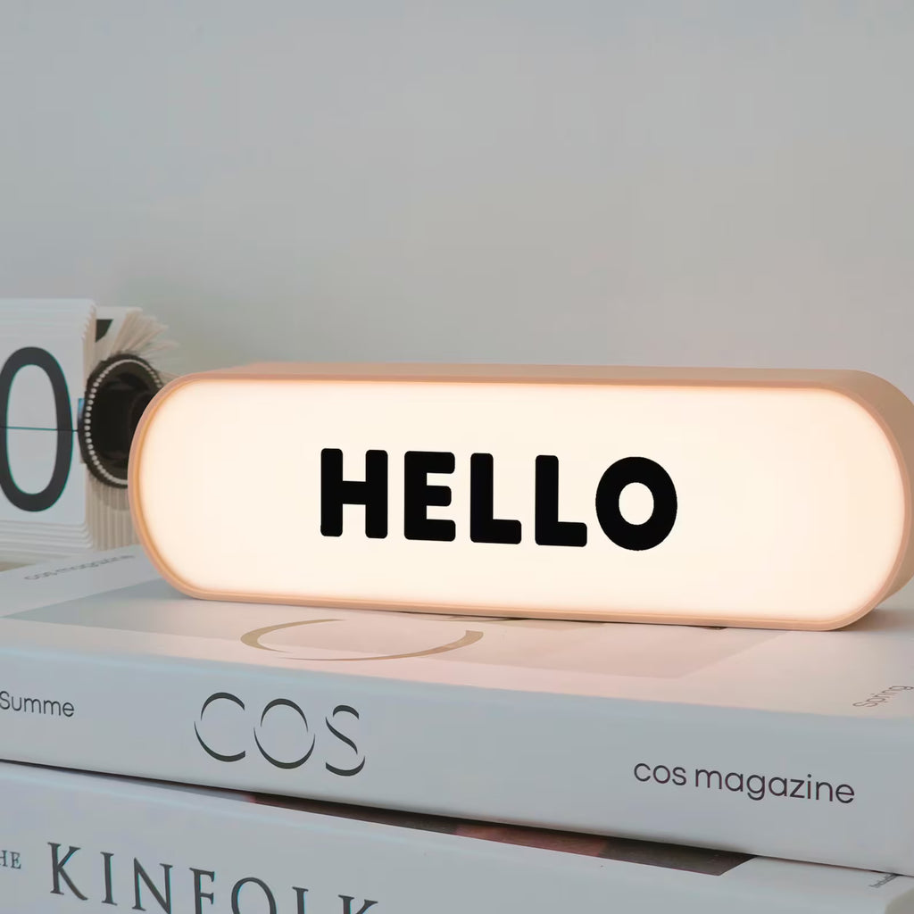 💡 Plaque Lumineuse Personnalisée en Bois