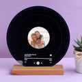 🎵 Disque Vinyle Personnalisé – Souvenir Photo & Musique