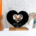 ❤️ Plaque Cœur Personnalisée avec Photo & Chanson