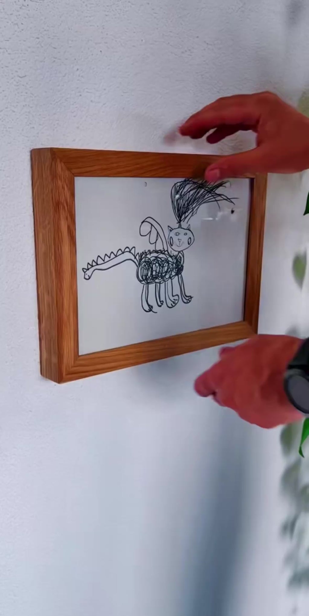 🎨 Cadre à Dessins pour Enfants en Bois